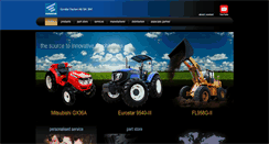 Desktop Screenshot of eurostartractors.com
